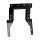 BLK MUDFLAP BRKT.-USE W/O HITCH