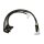 Taylor, 9mm Fire Power spark plug wire set. Black/silver