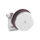 K&N, Street metal high-flow air intake Hammer. Chrome