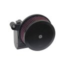 K&N, Street metal high-flow air intake Hammer. Black