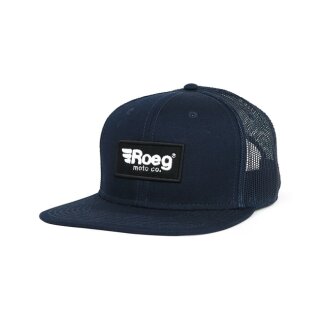 ROEG Blake flat panel cap navy