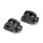Kuryakyn footpeg adapter splined gloss black