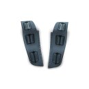 Kuryakyn Dragon Wings air deflectors, smoke