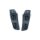 Kuryakyn Dragon Wings air deflectors, smoke