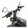 Ness Diamond billet mirror black