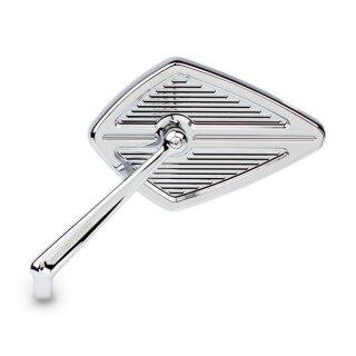 Ness Diamond billet mirror chrome