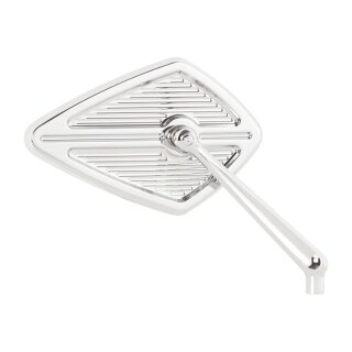 Ness Diamond billet mirror chrome