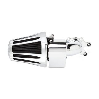 Ness 90Â° Deep Cut air cleaner kit chrome