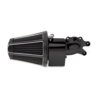 Ness 90Â° Beveled air cleaner kit black
