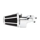 Ness 90Â° Beveled air cleaner kit chrome