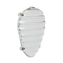 Ness Finned horn cover chrome