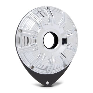 Ness 10-gauge ignition switch cover chrome