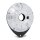 Ness 10-gauge ignition switch cover chrome