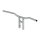 Biltwell Tyson XL handlebar 10" chrome
