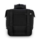 Burly Voyager throw-over saddlebags black