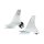 Detachable sissy bar side plates