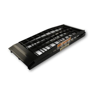 Motorcycle folding loadramp wide black