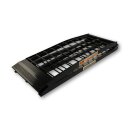 Motorcycle folding loadramp wide black