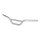 Biltwell 1" handlebar Moto bar chrome