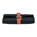 BILTWELL EXFIL 0 Motorrad Biker Werkzeugrolle Tasche schwarz orange