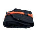 BILTWELL EXFIL 0 Motorrad Biker Werkzeugrolle Tasche schwarz orange