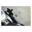 Kuryakyn Dillinger footpegs without adapters silver