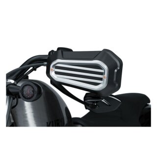 Kuryakyn, Dillinger handguards. Silver
