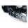 Kuryakyn Phantom shift & brake peg gloss black
