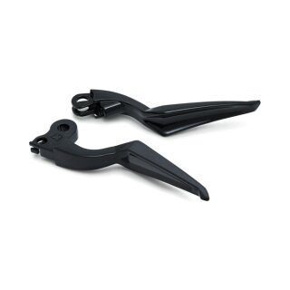 Kuryakyn Phantom levers gloss black