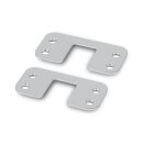 Ness 21" fender brackets, chrome