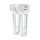 Ness Method risers 6" chrome