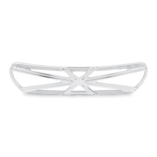 Ness 10-Gauge fairing insert chrome