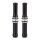 Arlen Ness, M8 10-Gauge pushrod cover set. Black