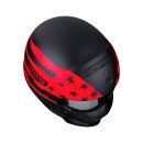 Scorpion Exo-Combat helmet Rookie black/red