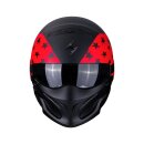 Scorpion Exo-Combat helmet Rookie black/red