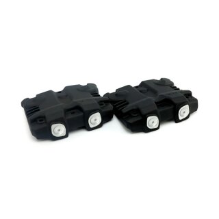 EMD Sherman Style rocker cover set schwarz für Harley Twin Cam 99-17