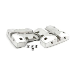 EMD, WTF Shovel style rocker cover set. Semi-Polished