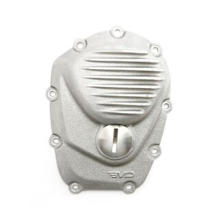 EMD, cam cover Ribbed. Semi-polished