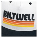 Biltwell Surf snapback cap black/white/orange