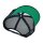 Biltwell Shield snapback cap black/green