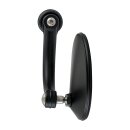 Biltwell, in-bar Utility mirror round 7/8" black