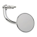 Biltwell, in-bar Utility mirror round 7/8" chrome