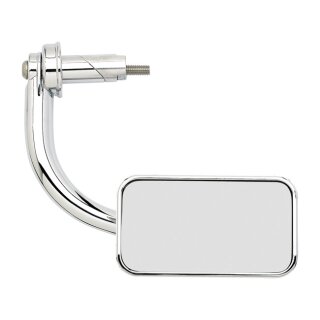 Biltwel, in-bar Utility mirror rectangle 7/8" chrome