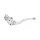K-Tech Grimeca clutch lever assembly polished