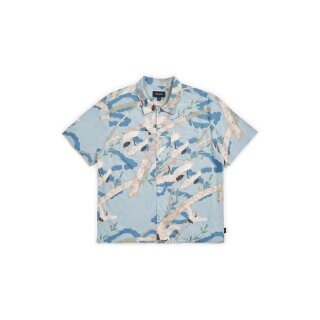 Brixton Lovitz II short sleeve shirt blue stone