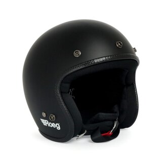 Roeg JETT Helm Schwarz Matt Black