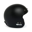 Roeg JETT Helm Schwarz Matt Black