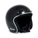 Roeg JETT Helm ECE Schwarz Glitzer Black Megaflake