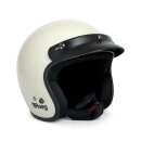 Roeg JETT Helm Weiß Glanz Fog White