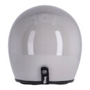 ROEG Jett Vintage Motorrad Helm ECE  hellgrau